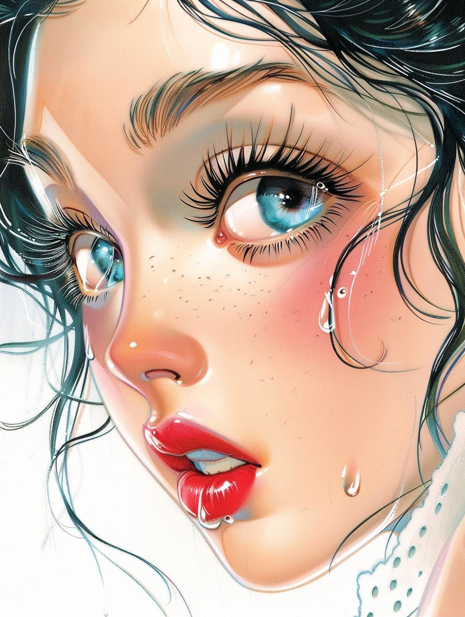 Ethereal Gazes in Digital Art - Image 2