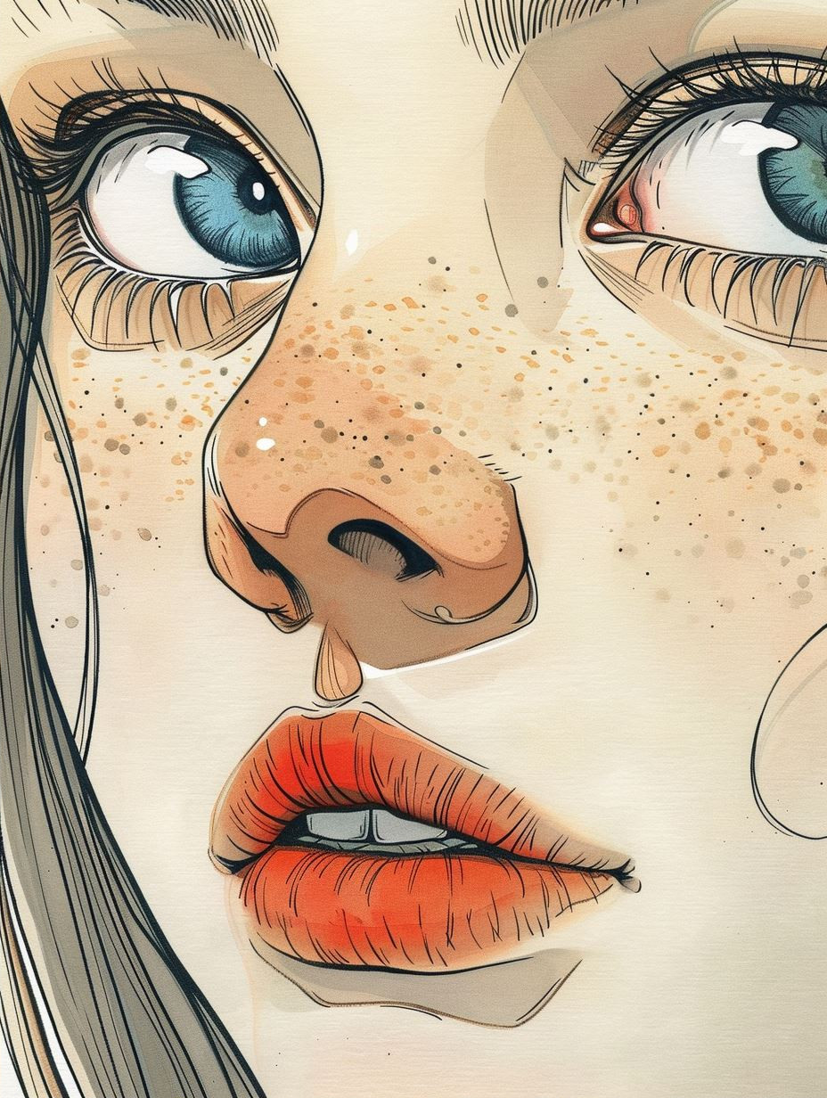 Ethereal Gazes in Digital Ink - Image 2