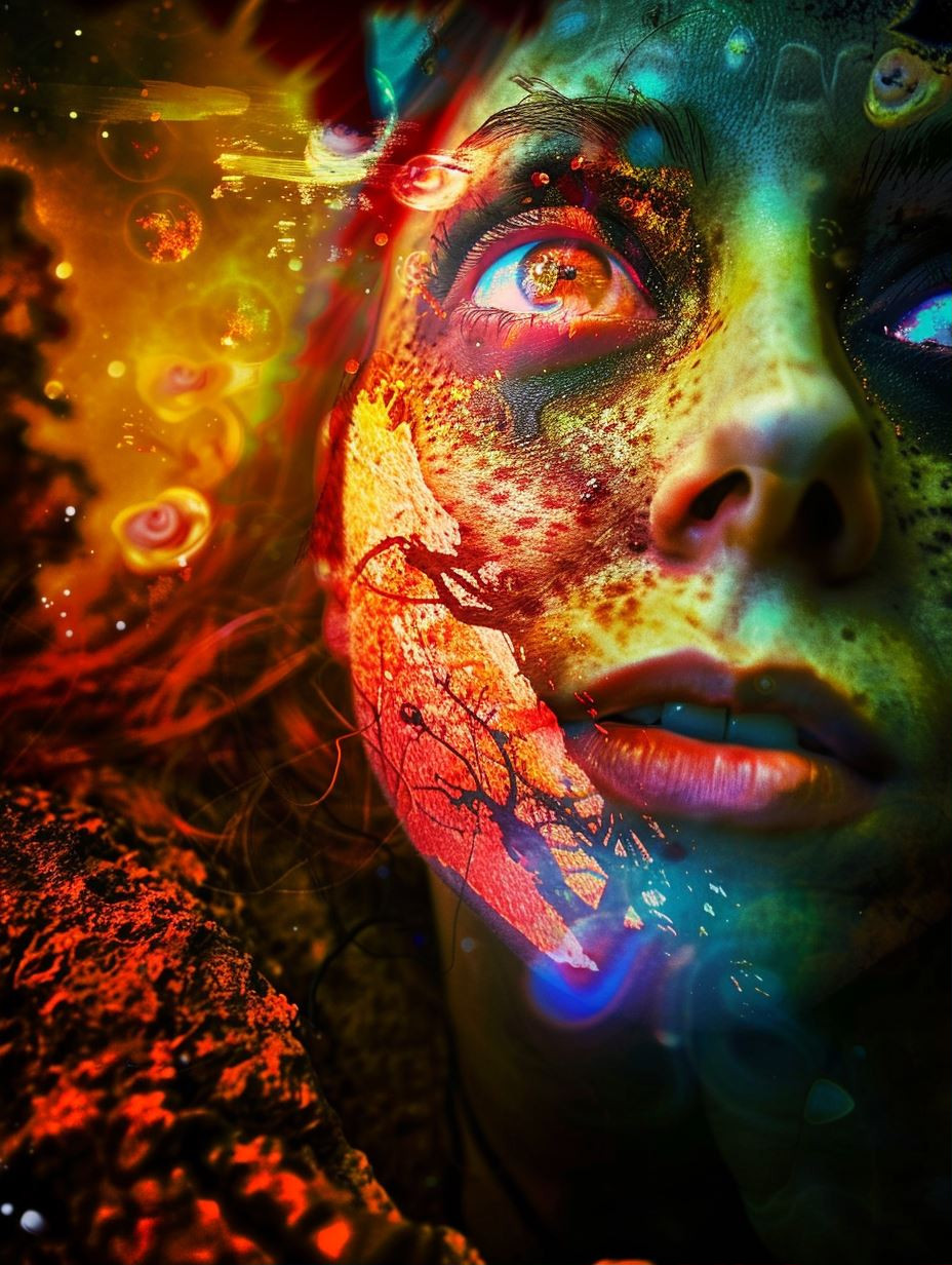 Prismatic Fusion of Human Form - Image 1