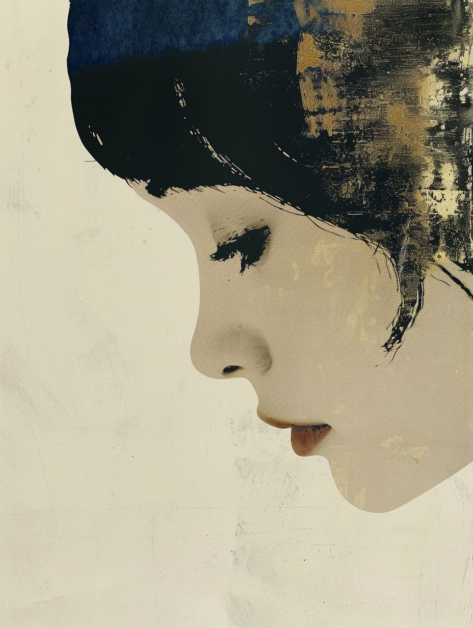 Gilded Zen Silhouette - Image 1