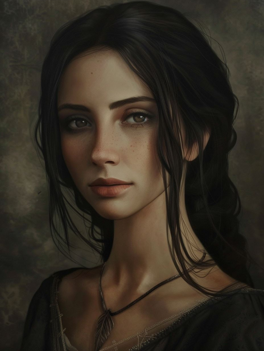 Shadows of Sorrow: Four Dark Portraits - Image 3