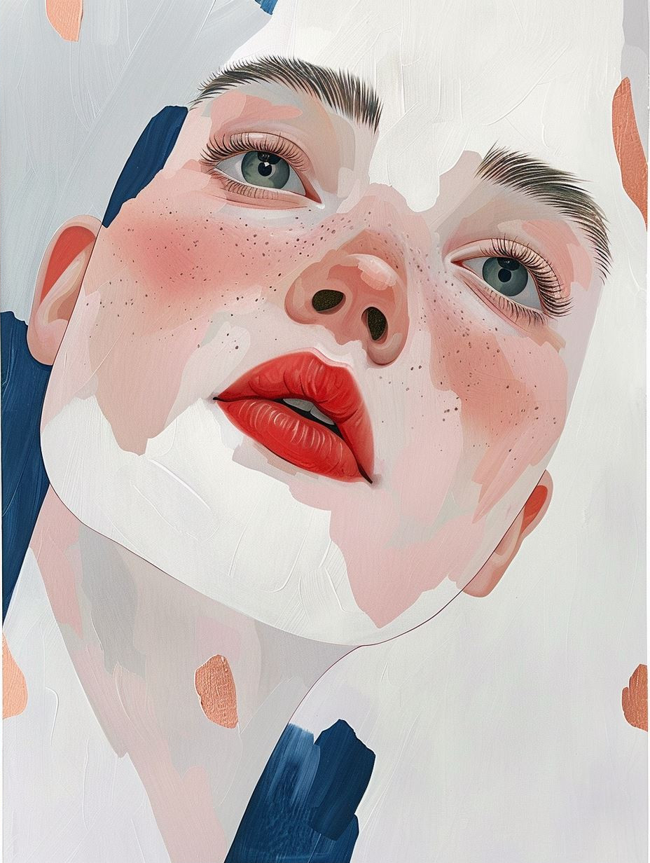 Floral Whispers: A Surreal Portrait Series - Image 2