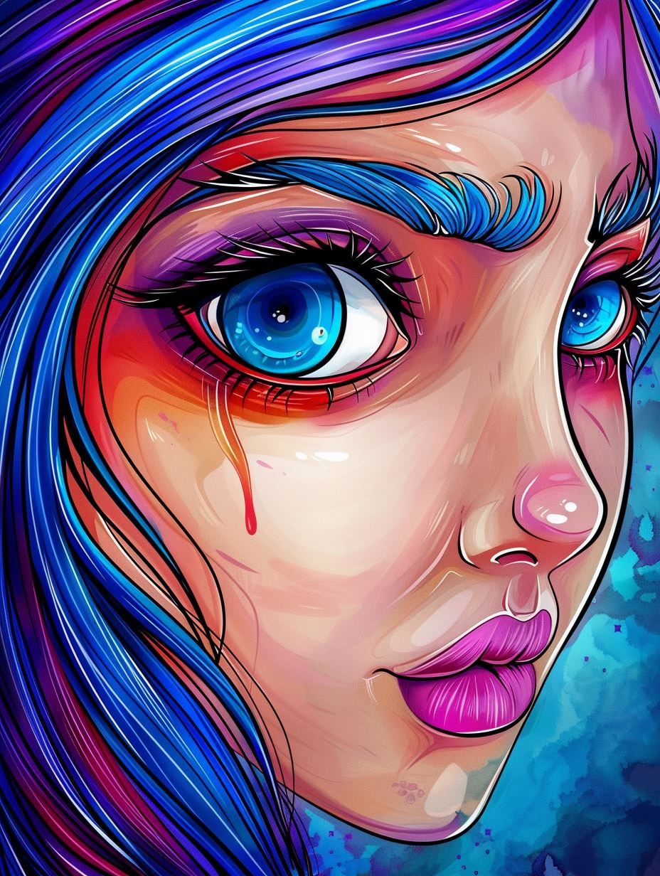 Ethereal Visions of Neon Fantasy - Image 1