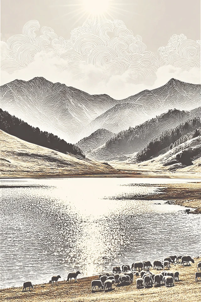 Golden Ink Etching - Image 2