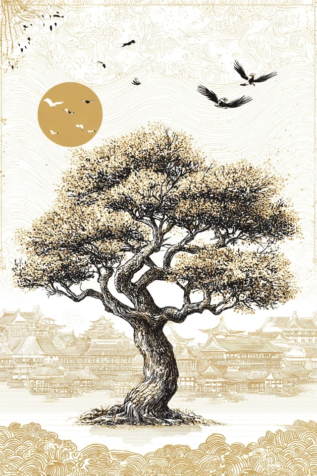 Golden Ink Etching - Image 5