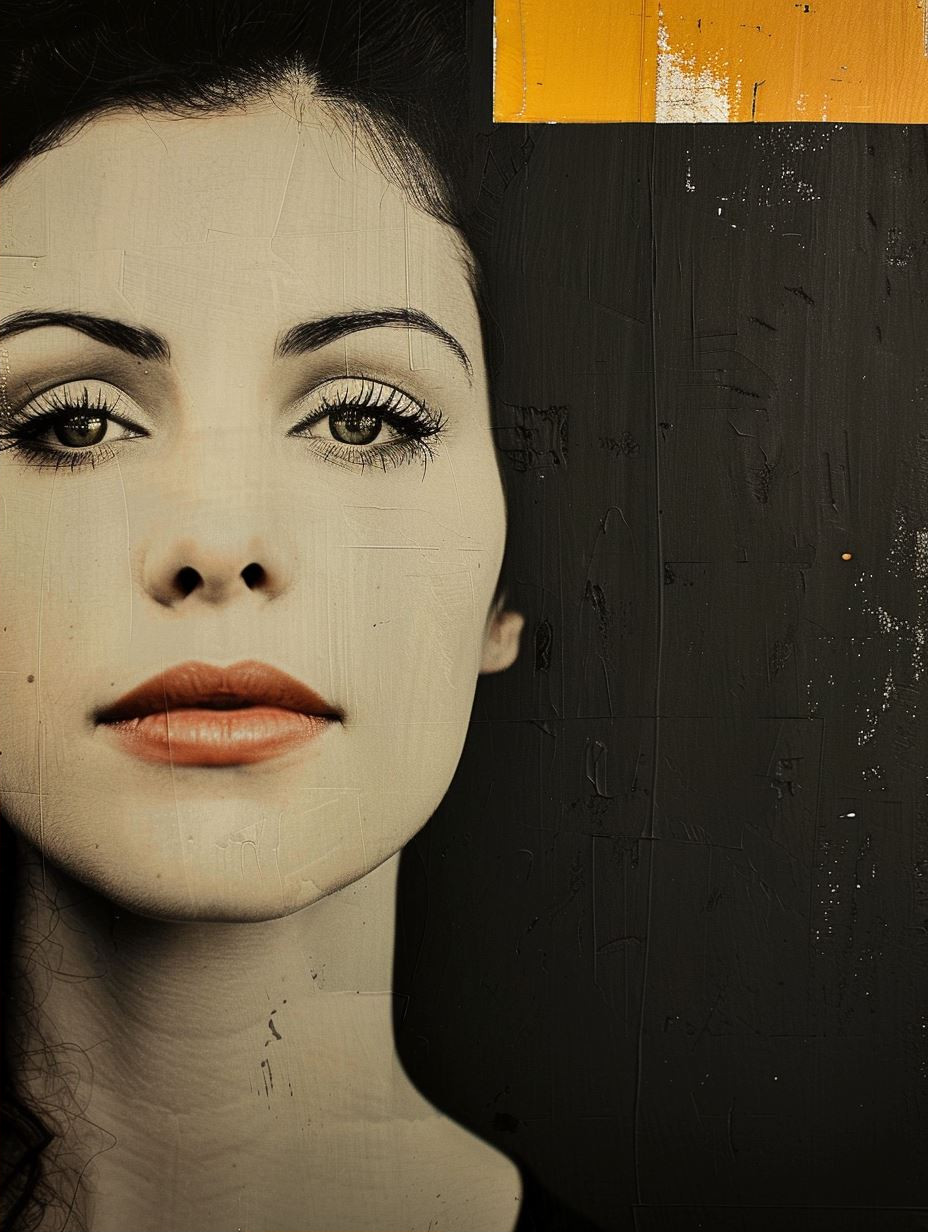 Fragmented Identities in Monochrome and Gold - Image 2