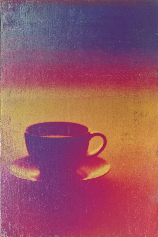 Neon Dreams in a Four-Paneled Grid - Image 4