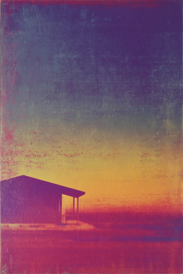Neon Dreams in a Four-Paneled Grid - Image 6