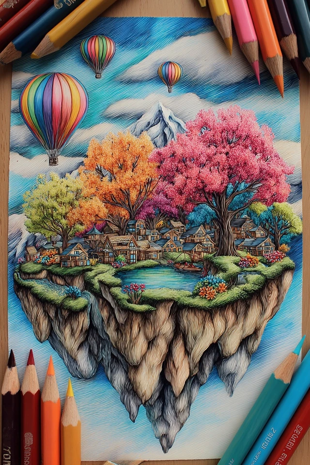 Prismatic Pencil Portrait - Image 2
