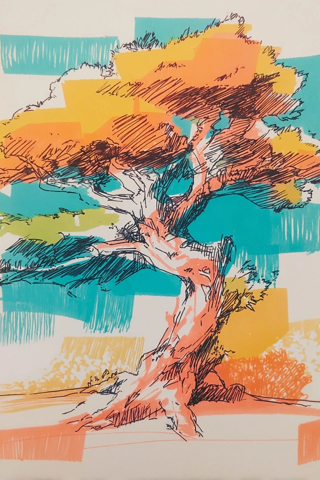 Vibrant Sketch Harmony - Image 5