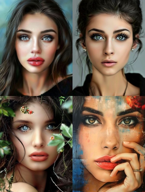 Ethereal Feminine Portraiture Study