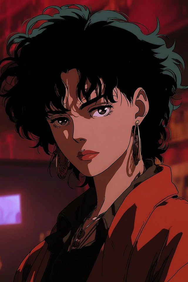 Crimson Neon Noir - Image 1