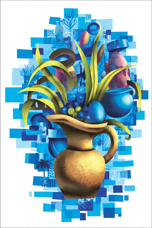 Chromatic Face Canvas - Image 3