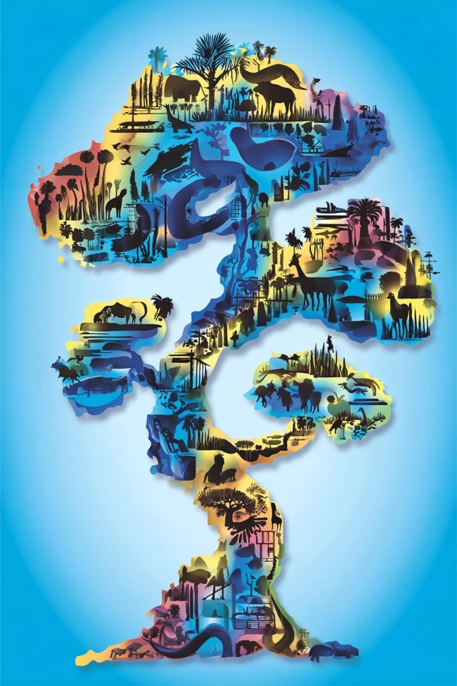 Chromatic Face Canvas - Image 5