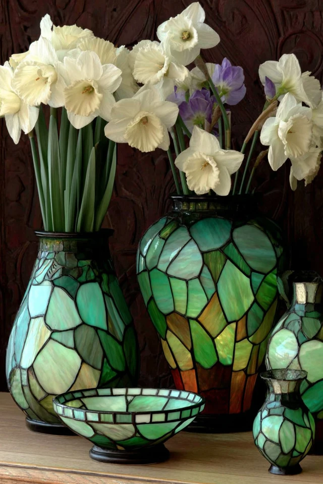 Emerald Glass Portrait - Image 3