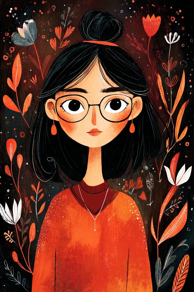 Autumnal Whimsy Portrait - Image 1