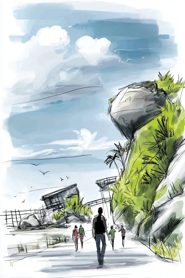 Urban Sketch Elegance - Image 2