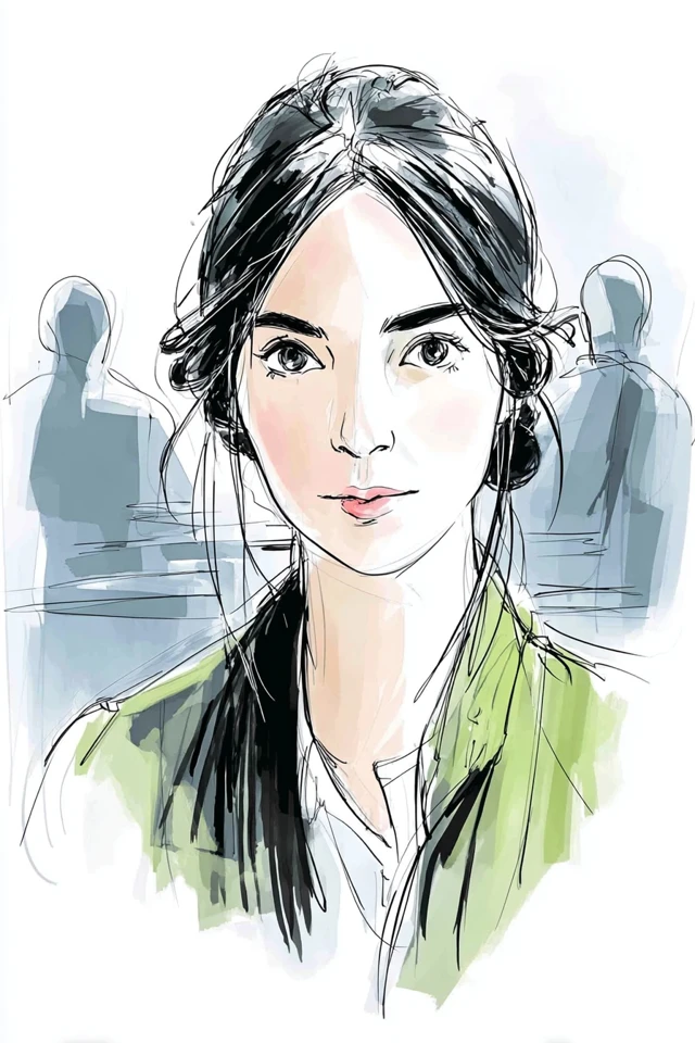 Urban Sketch Elegance - Image 1
