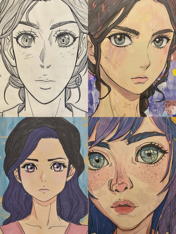 From Sketch to Soul: Anime Evolution