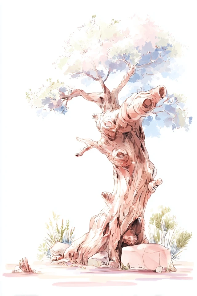 Ethereal Watercolor Portrait - Image 5