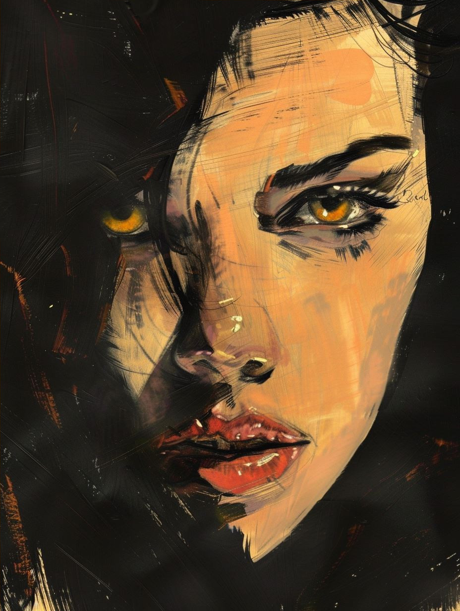 Shadows and Light: Four Digital Portraits - Image 4