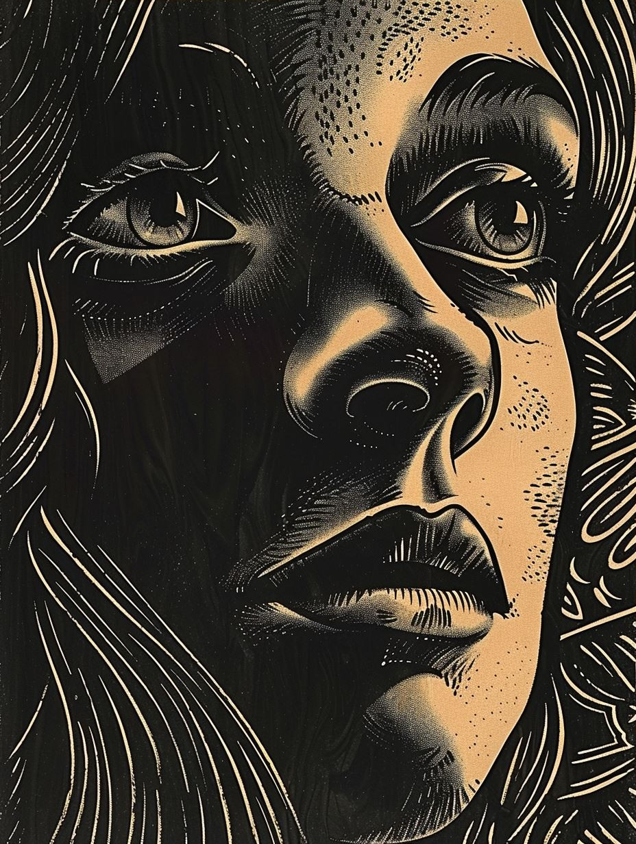 Dramatic Stylized Female Portraits - Image 3