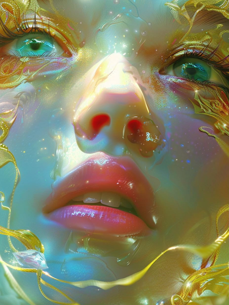 Ethereal Visions of Liquid Gold - Image 1