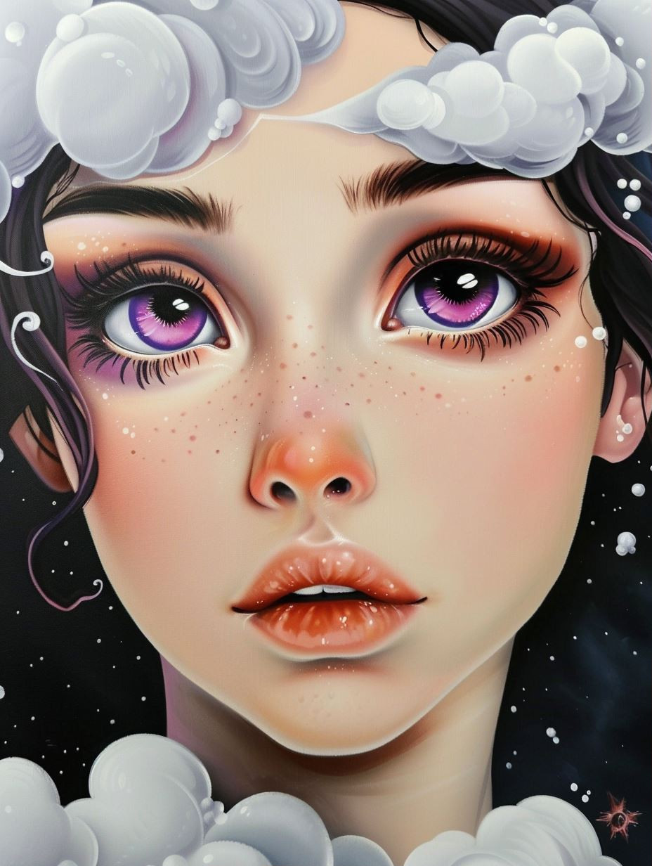 Ethereal Dreamscapes of Digital Portrait Art - Image 1