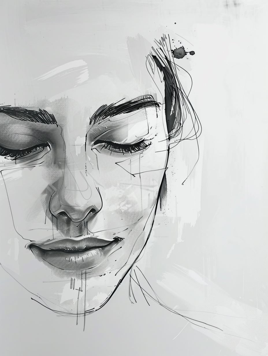 Whispers of Graphite: Four Feminine Gazes - Image 1
