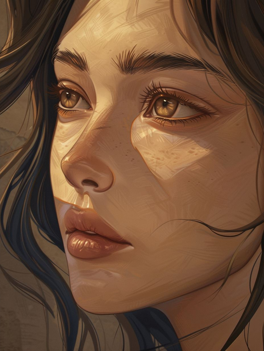 Mystic Gazes: Digital Portraits of Ethereal Beauty - Image 2