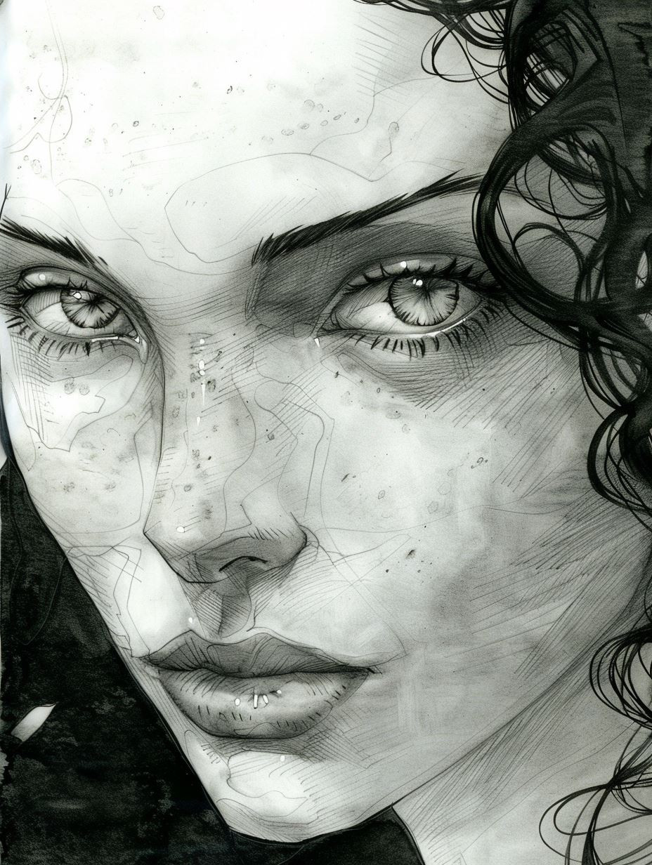 Whispers of Graphite: Four Feminine Gazes - Image 2