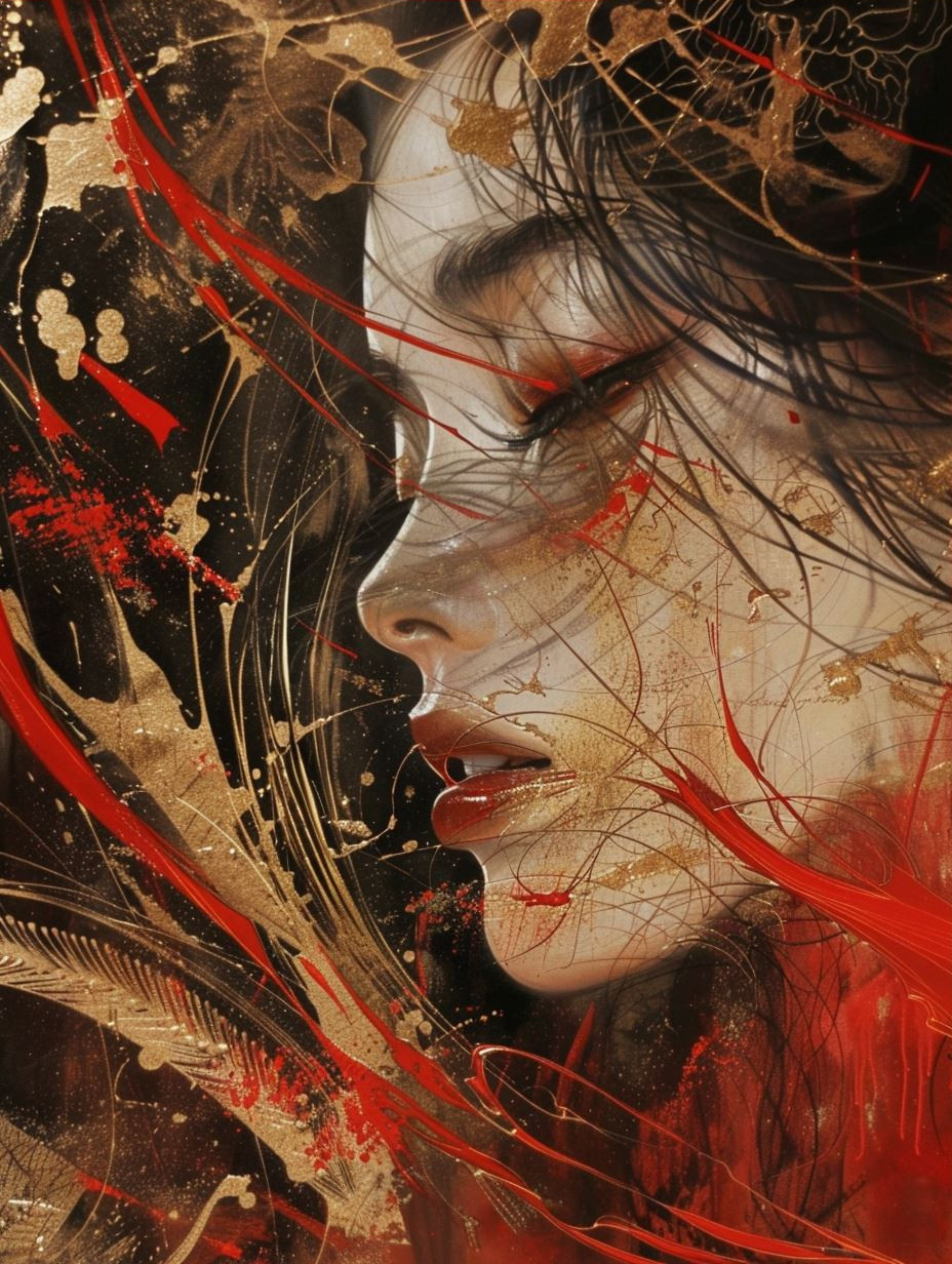 Gilded Crimson Passion - Image 3