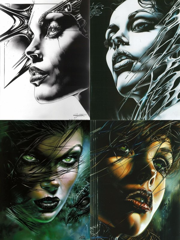 Surreal Visions of Cybernetic Beauty