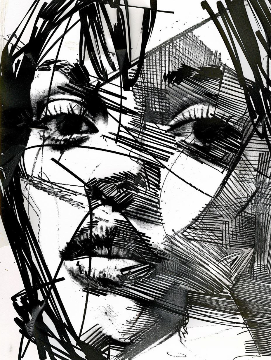 Fragmented Urban Portrait Study - Image 4