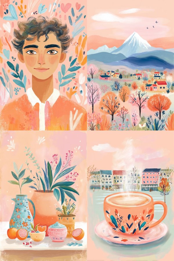 Warm Hues of a Peaceful Life