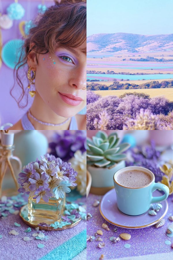 Lavender Dreams and Pastel Hues