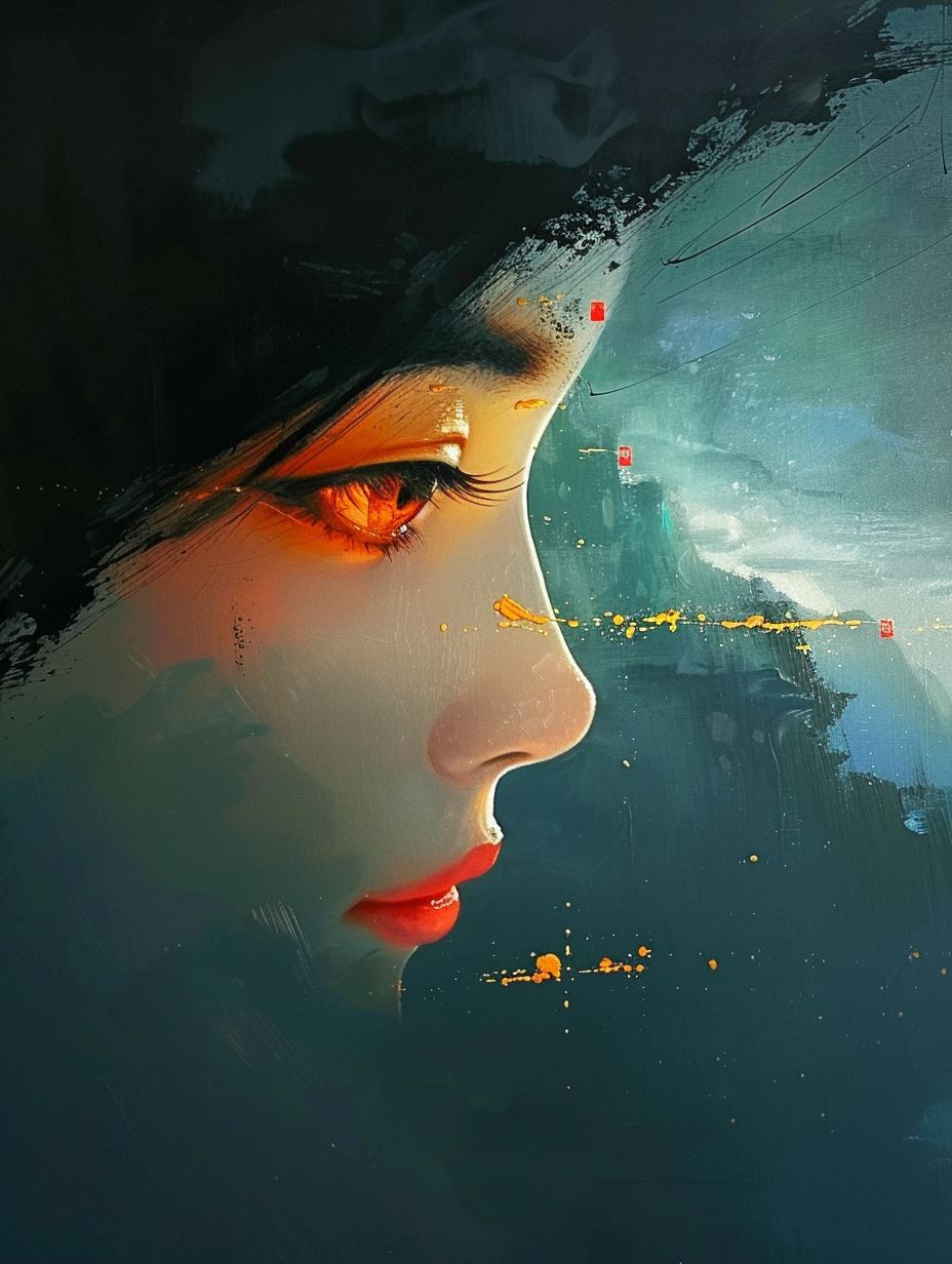 Ethereal Whispers of Silent Portraits - Image 2