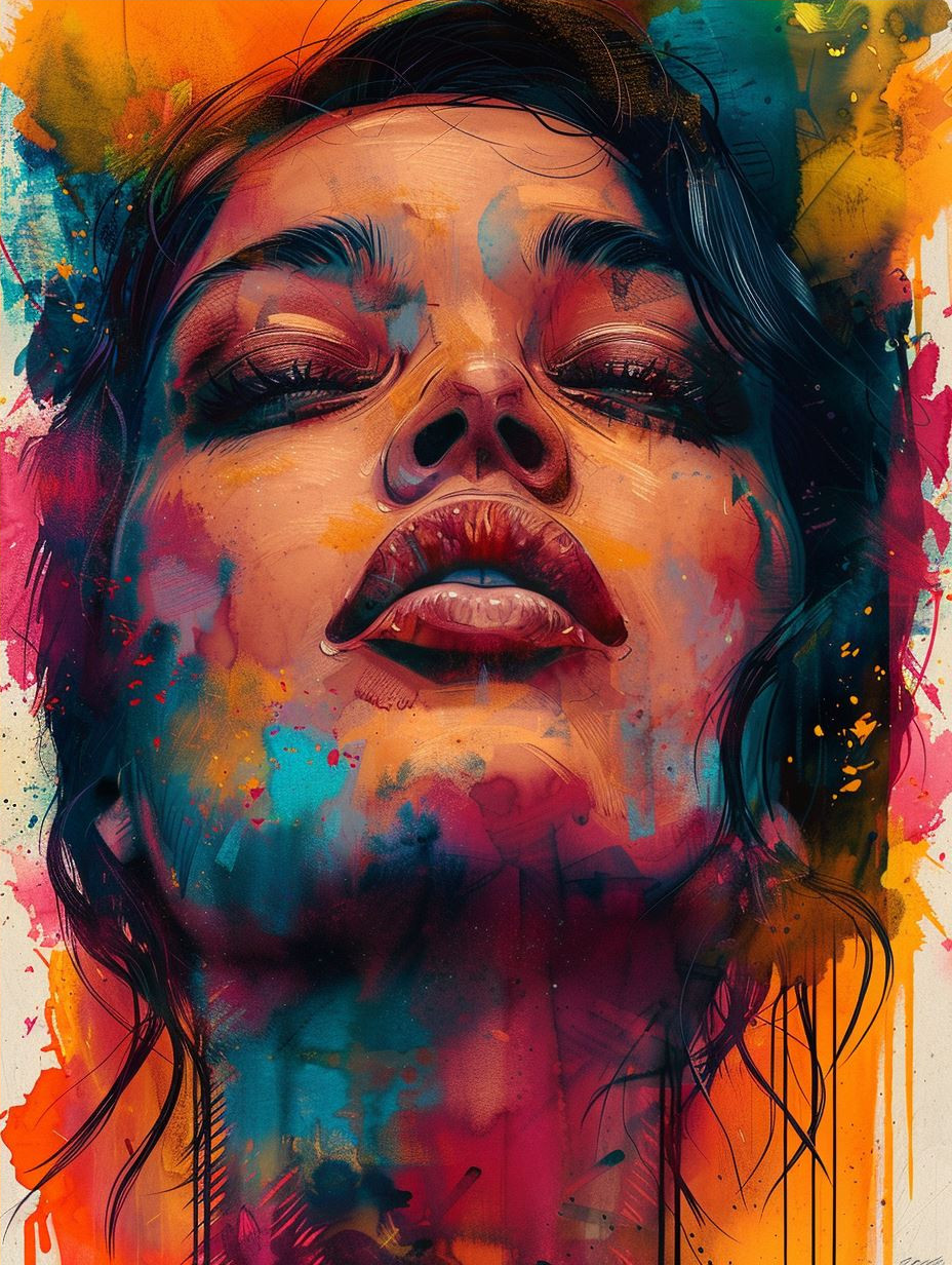 Abstract Emotional Portrait Studies - Image 4