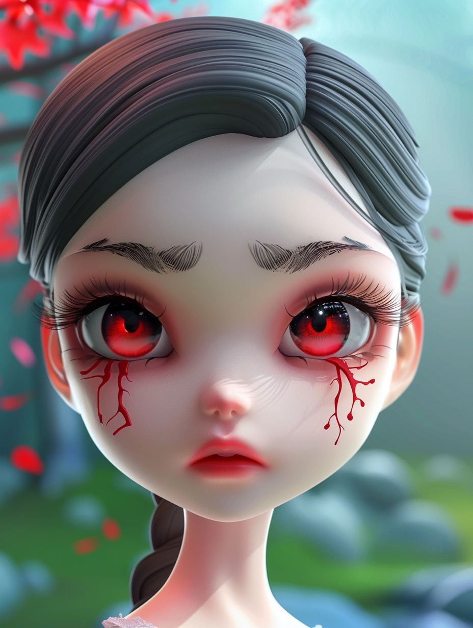 Crimson Tears Doll