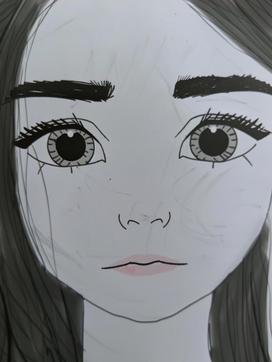 Soft Pastel Stylized Portrait - Image 3