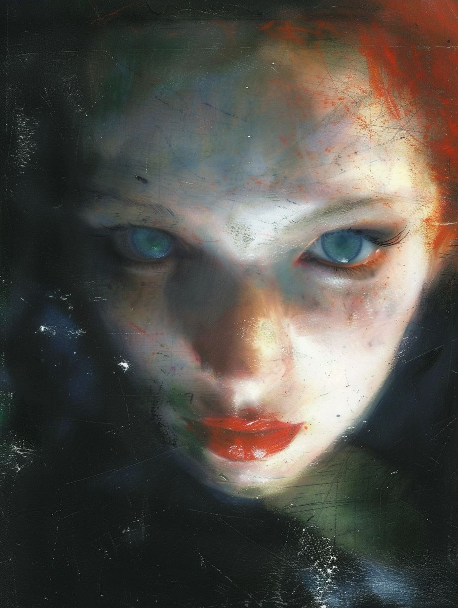 Haunting Gaze Through Glass - Image 3