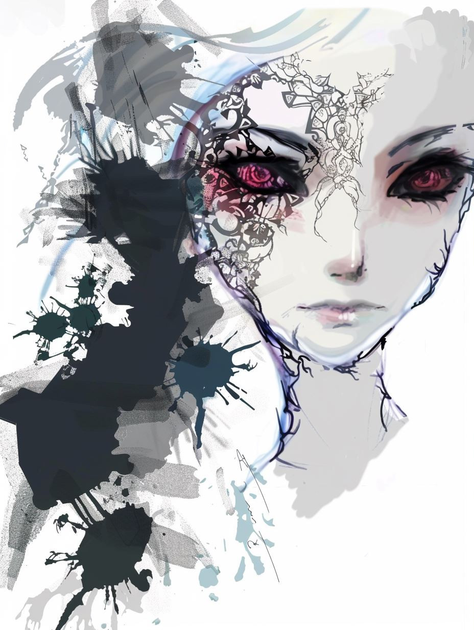 Haunting Ethereal Gothic Portrait - Image 3