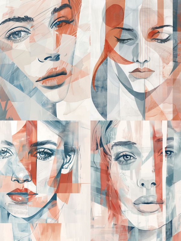 Fragmented Visions of Feminine Grace