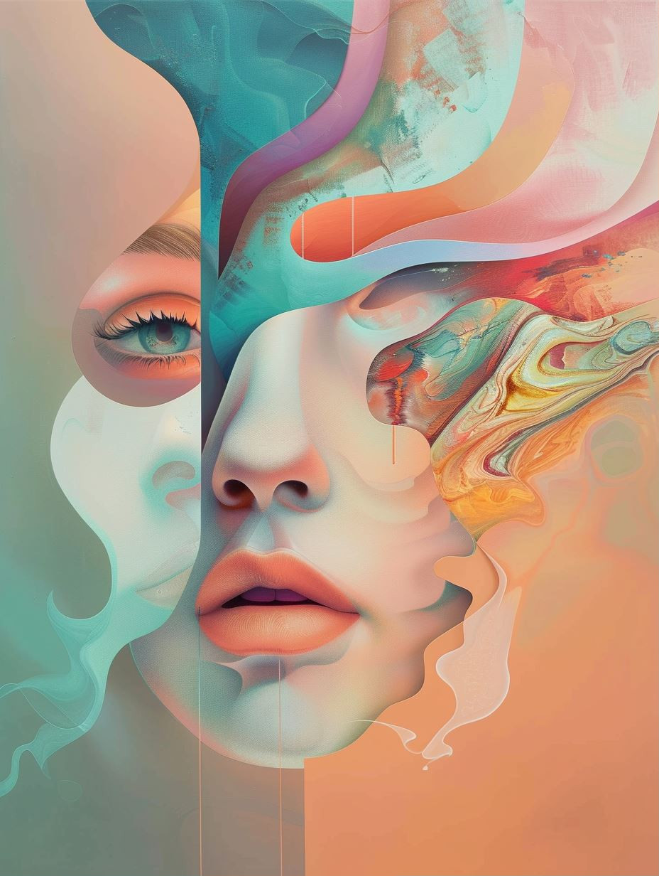 Fragmented Dreams of Liquid Color - Image 1