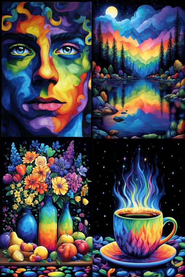 Vibrant Spectrum of Imagination