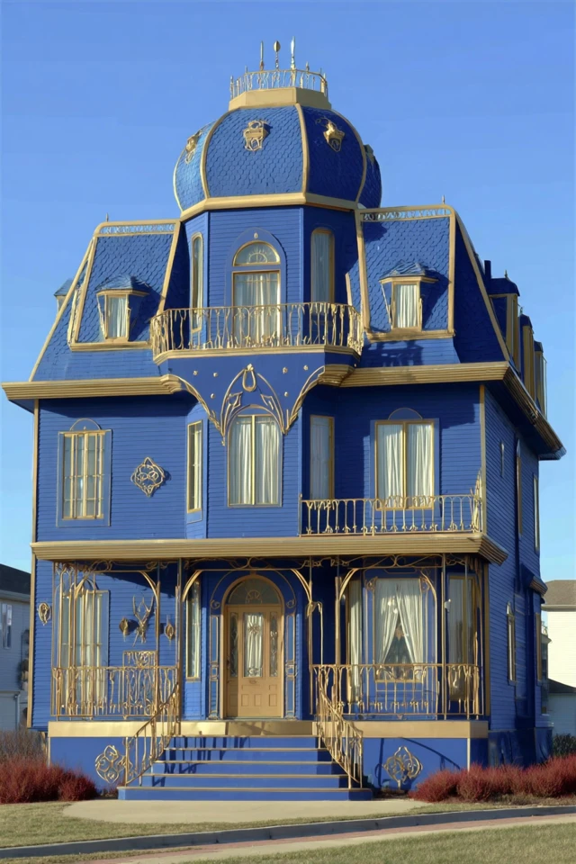 Azure Gilded Vision - Image 6