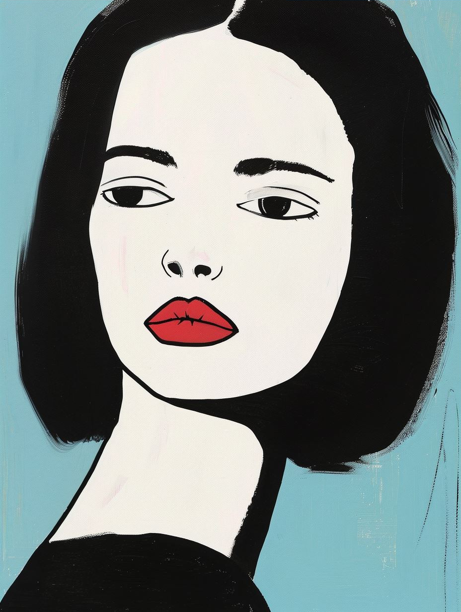 Modern Faces in Pop Art Style - Image 3