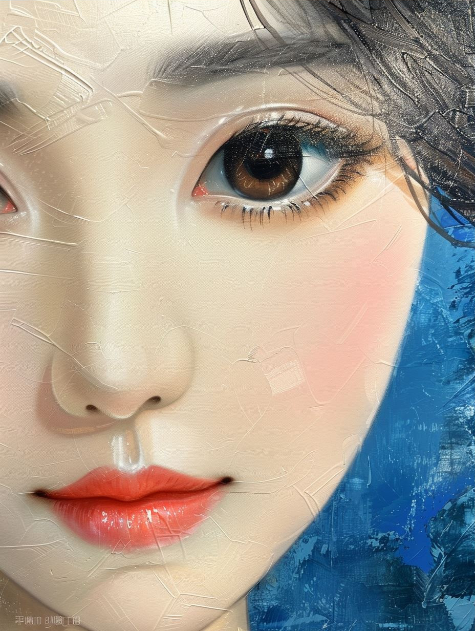 Ethereal Asian Portrait Artistry - Image 3