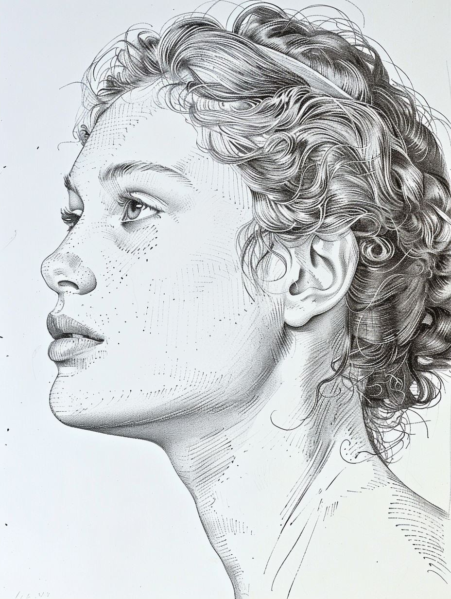 Whispers of Graphite: A Portrait Study - Image 2