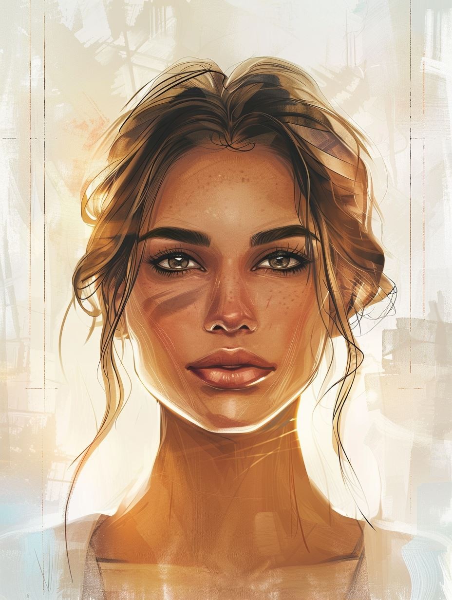 Digital Soul Concept Portrait - Image 2